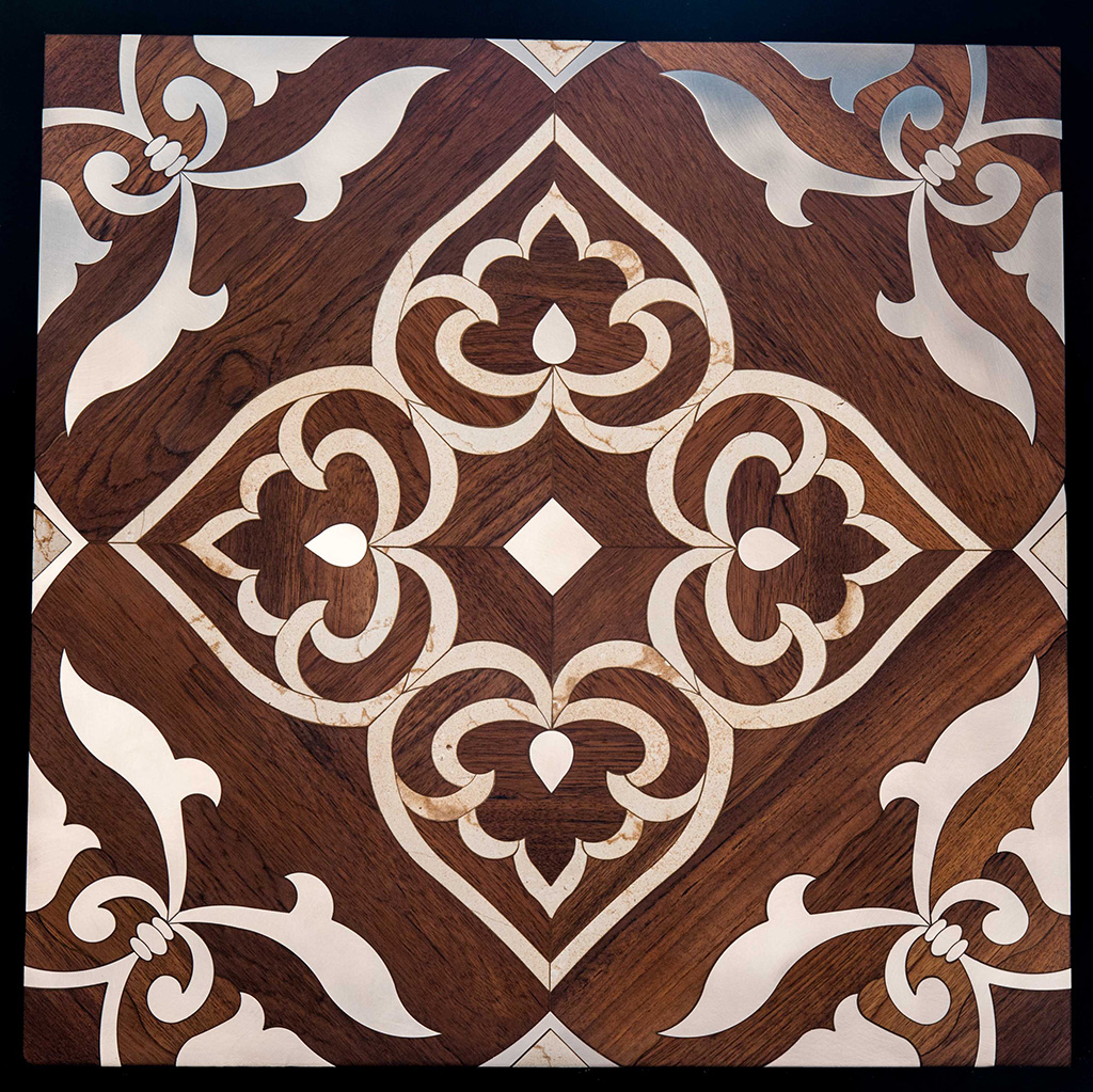 Inlaid Marbles and Woods